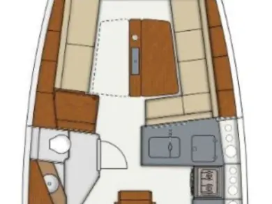 Location bateau Biograd na Moru pas cher Hanse 345