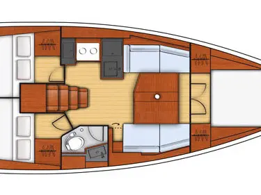 Location bateau Biograd na Moru pas cher Oceanis 38.1