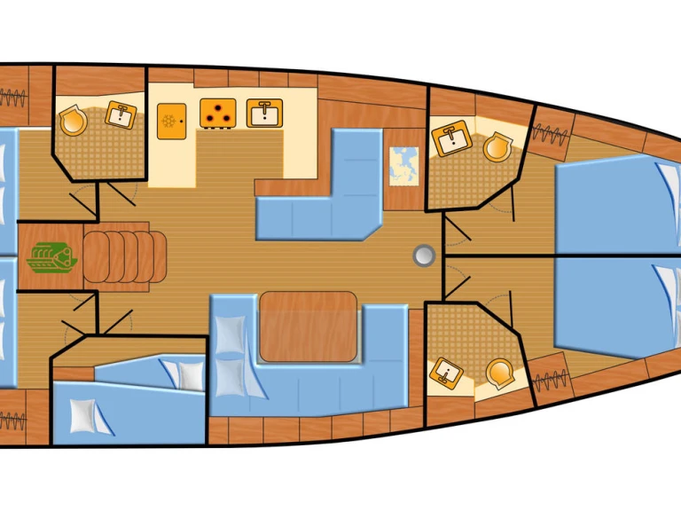 Location Voilier à Palma de Majorque - Bénéteau Oceanis 51.1