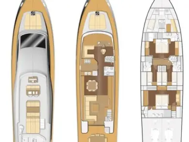 Location bateau Seget Donji pas cher Amer 86