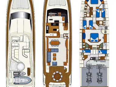 Ferretti Ferretti Yachts 880 - 4. cab a louer à Seget Donji