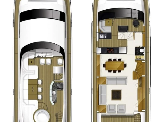 Location Yacht à Trogir - Princess Princess Y85