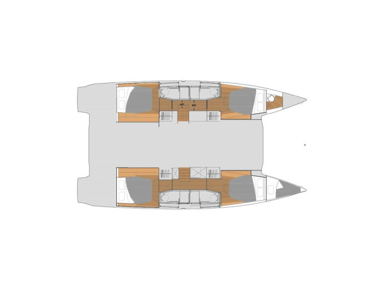 Location à Cogolin - Fountaine Pajot Elba 45 S sur SamBoat