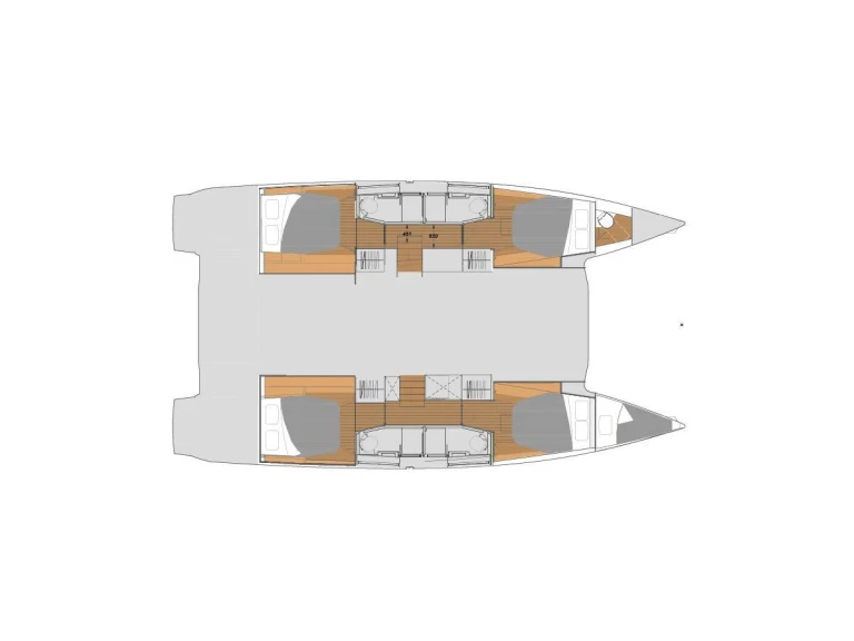 Location à Cogolin - Fountaine Pajot Elba 45 S sur SamBoat