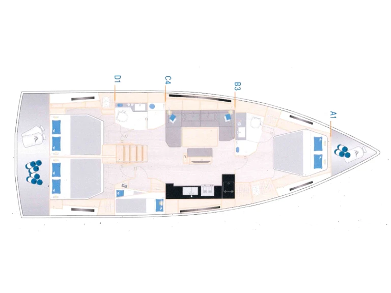 Louer Voilier avec ou sans skipper Hanse à Cogolin