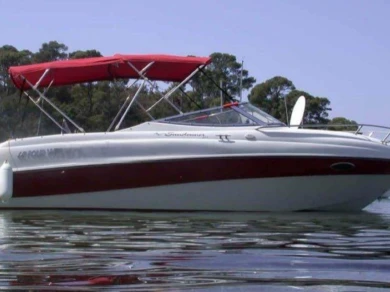 Four Winns Sundowner 225 charter bareboat or captained in  Hyères