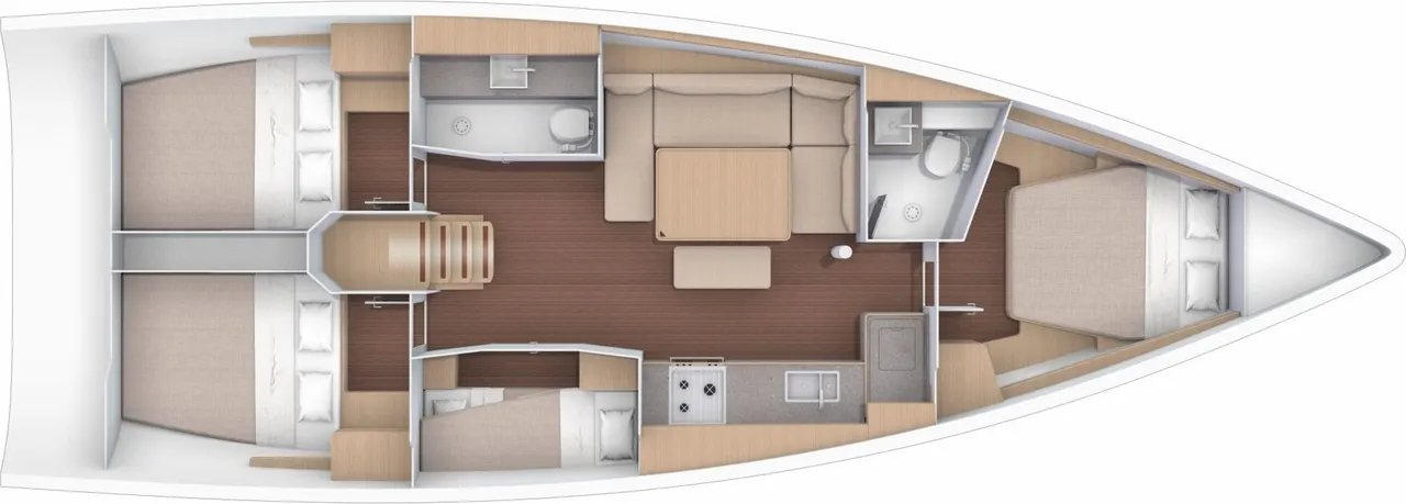 Louez un Dufour Dufour 430 Grand Large à Procida