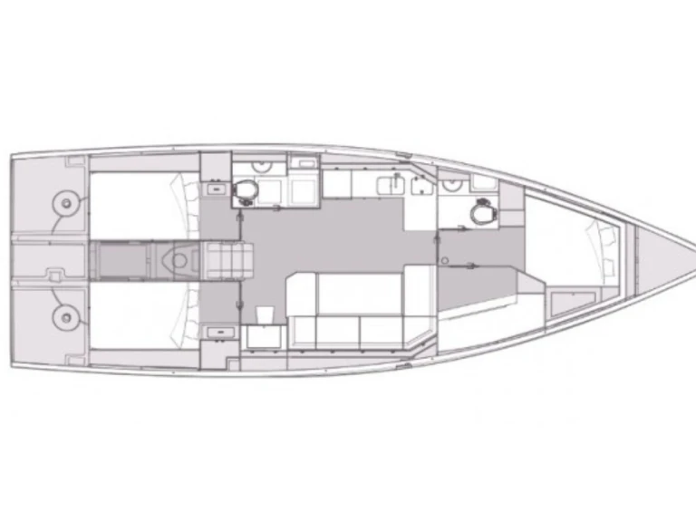 Location à Biograd na Moru - Elan Impression 45 sur SamBoat