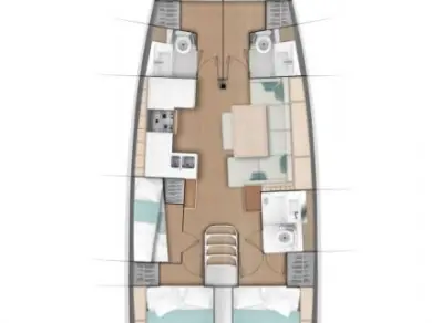 Location bateau Kaštela pas cher Sun Odyssey 490