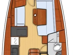 Bénéteau Oceanis 41.1 a louer à Lefkáda