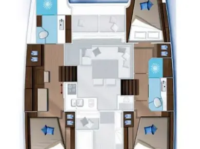 Location à Marina (Ville) - Lagoon Lagoon 40 sur SamBoat