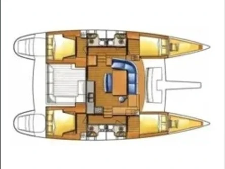 Lagoon Lagoon 400 S2 a louer à Livorno