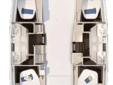 Location Catamaran à Biograd na Moru - Fountaine Pajot Fountaine Pajot FP 41 Quatuor 4