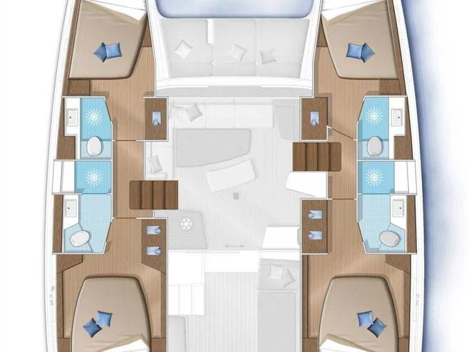 Location Catamaran Lagoon avec permis