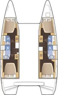 Location bateau Palma de Majorque pas cher Lagoon 42