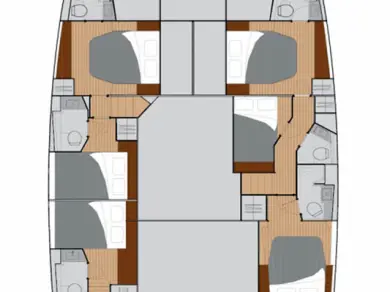 Louer Catamaran avec ou sans skipper Fountaine Pajot à Álimos