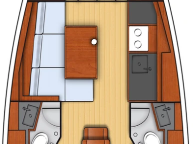 Bénéteau Oceanis 38.1 a louer à Biograd na Moru