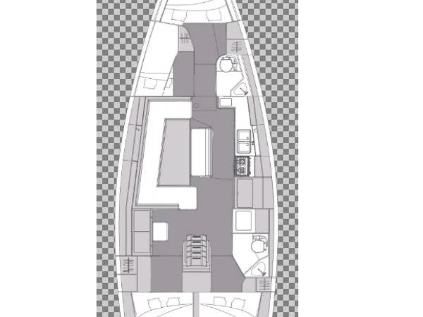 Elan Impression 45.1 a louer à Pula