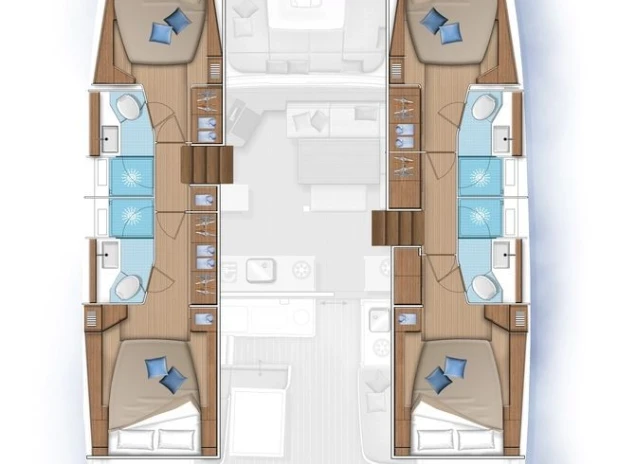 Location bateau Göcek pas cher Lagoon 46