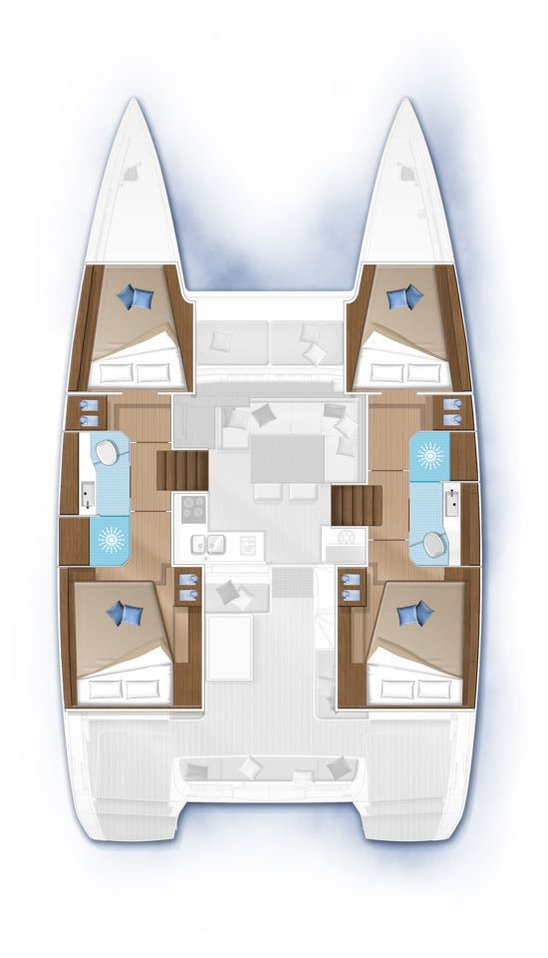 Louer Catamaran avec ou sans skipper Lagoon à Seget Donji