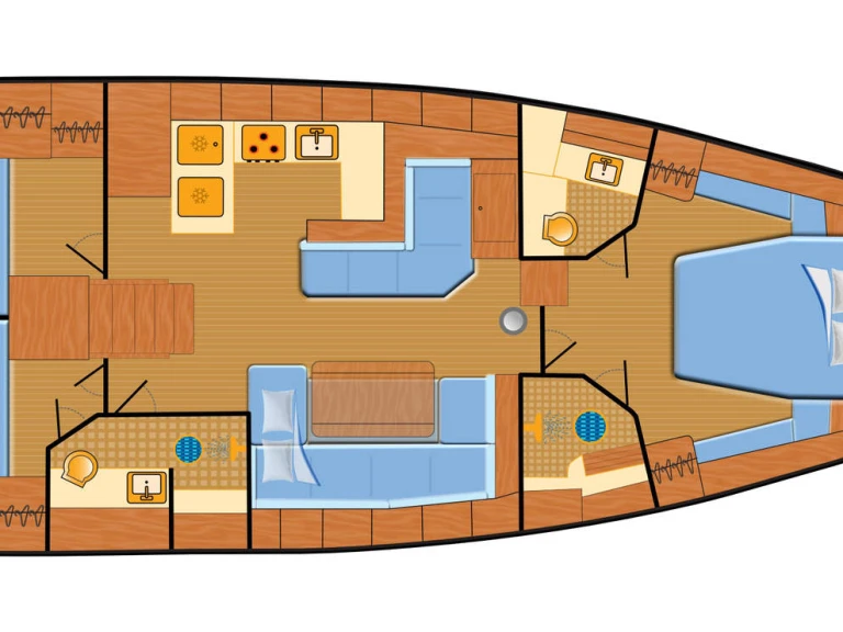 Louer Voilier avec ou sans skipper Bénéteau à Rogoznica