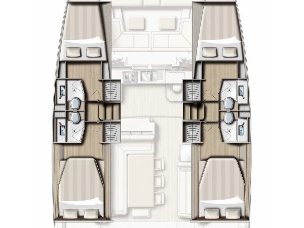 Location Catamaran à Sibenik - Bali Bali 4.0