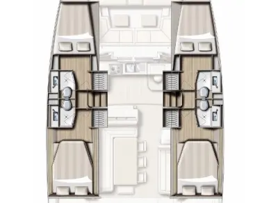 Location Catamaran à Sibenik - Bali Bali 4.0