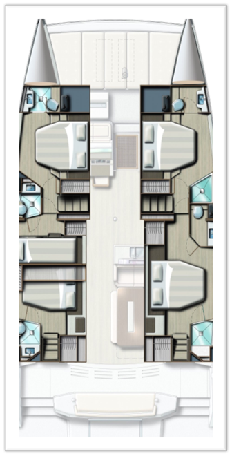 Location à Trogir - Bali Bali 4.8 sur SamBoat