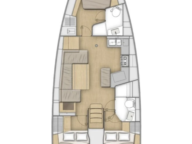 Location Voilier Bénéteau avec permis