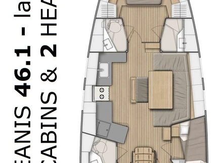 Location Voilier Bénéteau avec permis