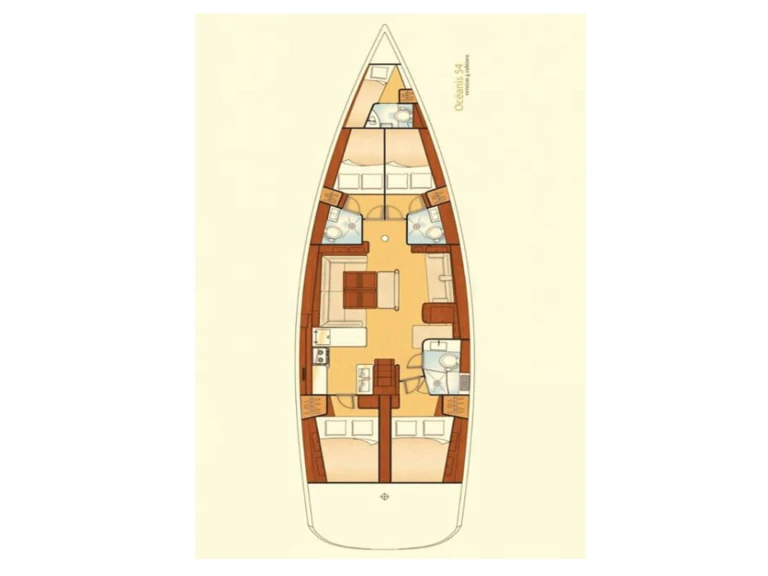 Louez un Bénéteau Oceanis 54 à Lefkáda