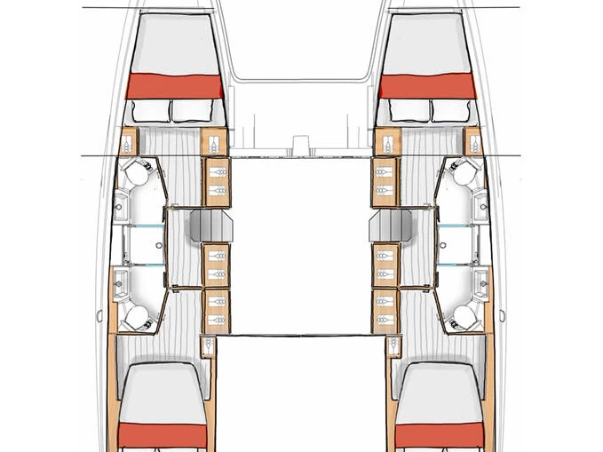 Location à Komolac - Excess Excess 13 - 4 + 2 cab. sur SamBoat