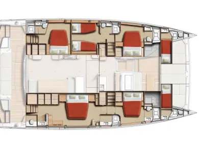 Location Catamaran à Kaštela - Bali Bali 5.8