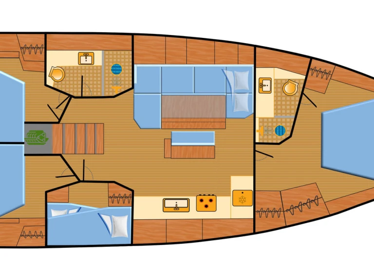 Location Voilier à Can Pastilla - Hanse Hanse 460