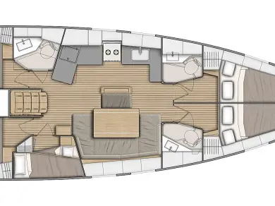 Location Voilier à Can Pastilla - Bénéteau Oceanis 46.1