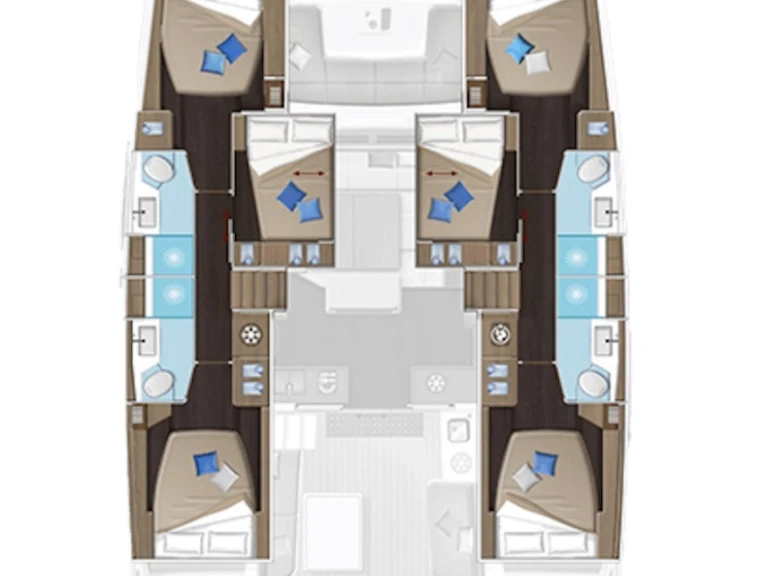 Location Catamaran Lagoon avec permis