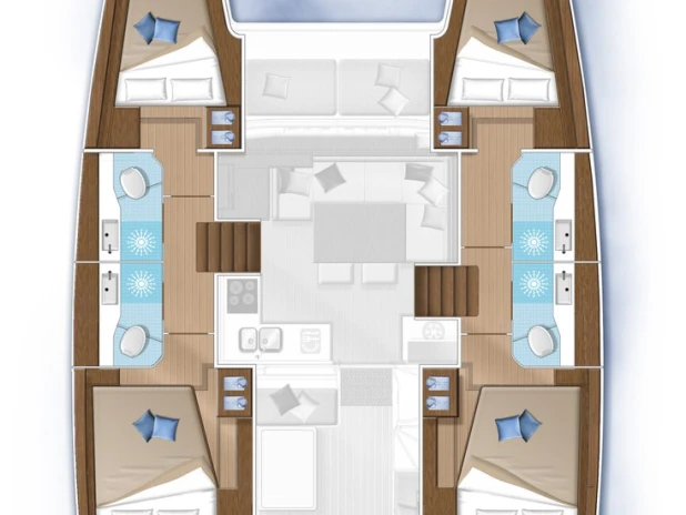 Louez un Lagoon Lagoon 40 à Seget Donji