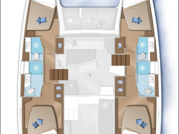 Location Catamaran à Seget Donji - Lagoon Lagoon 42