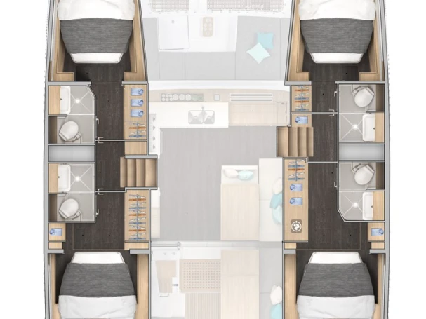 Catamaran à louer à Seget Donji au meilleur prix