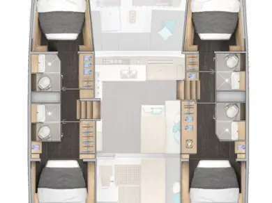 Catamaran à louer à Seget Donji au meilleur prix