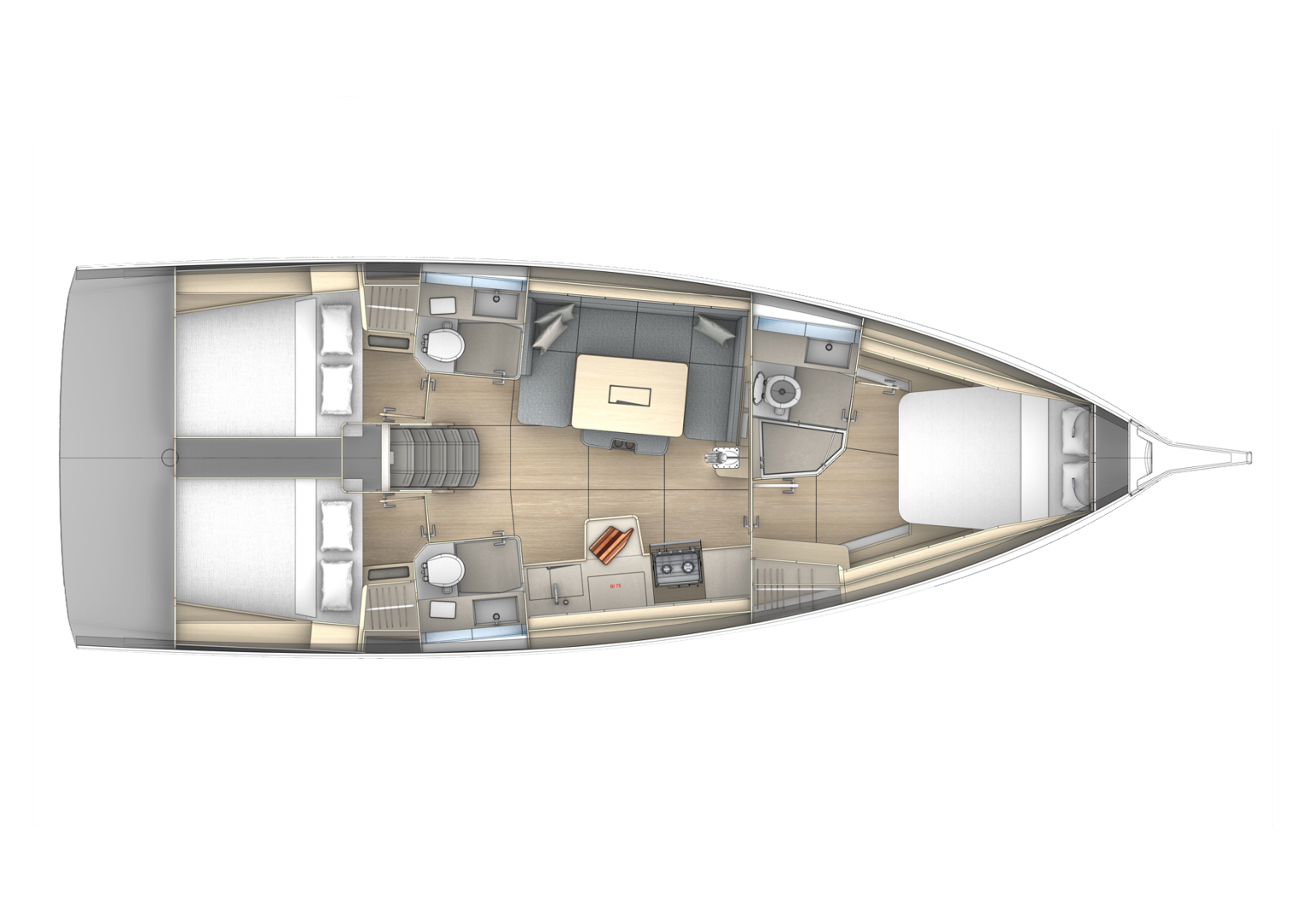 Location à Göcek - Dufour Dufour 41 sur SamBoat