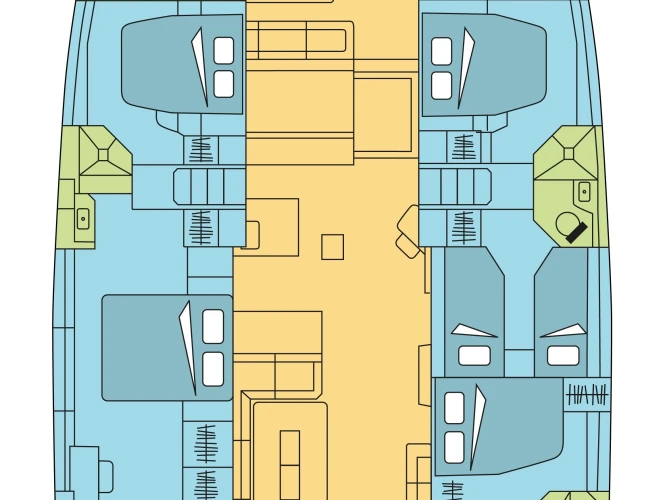 Louer Catamaran avec ou sans skipper Bali à Parham Town