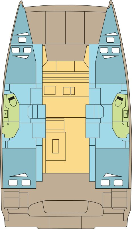Catamaran à louer à Seget Donji au meilleur prix