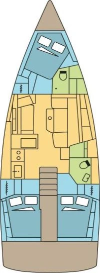 Location bateau Saint-Mandrier-sur-Mer pas cher Oceanis 41.1