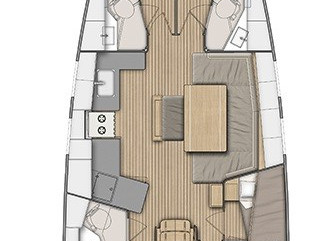 Location Voilier à Lefkáda - Bénéteau Oceanis 46.1