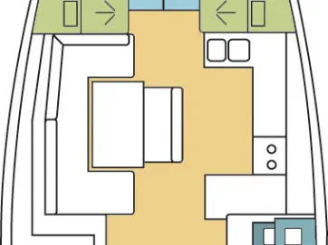 Location à Komolac - Bénéteau Oceanis 48 sur SamBoat