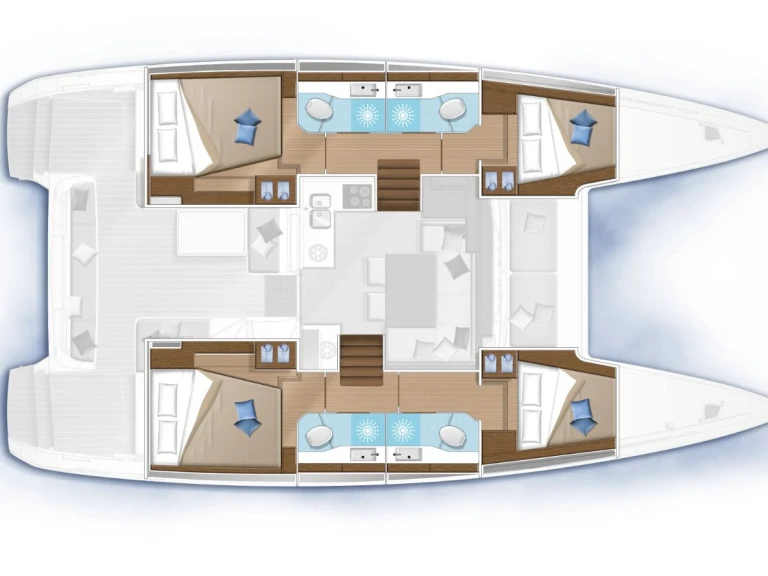 Location bateau Lagoon Lagoon 40 à Kaštela sur Samboat