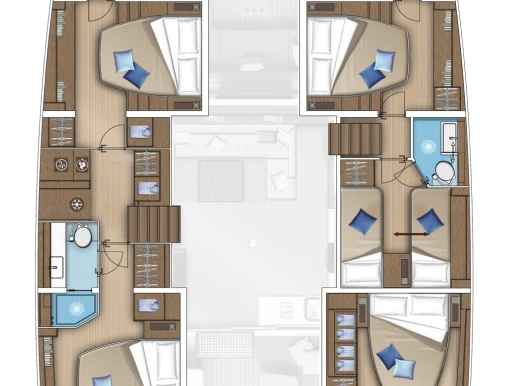 Location Catamaran Lagoon avec permis