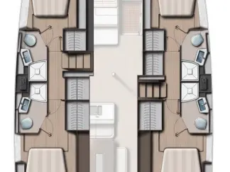 Location Catamaran à Mykonos (Île) - Bali Bali 4.4