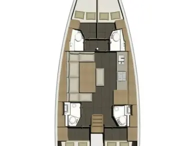 Dufour Dufour 460 Grand Large a louer à Pula